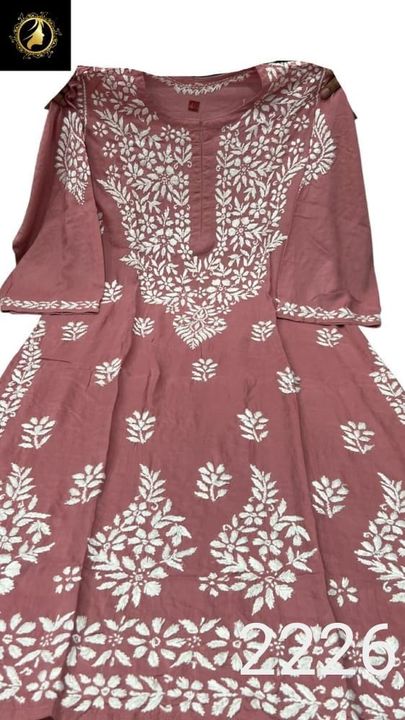 Heavy_modal_chikankari_kurti