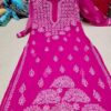 Georgette_chikankari_kurti