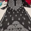 Georgette_chikankari_kurti