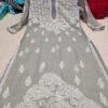Georgette_chikankari_kurti