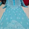 Georgette_chikankari_kurti