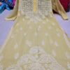 Georgette_chikankari_kurti
