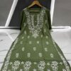 Rayon_Cotton_chikankari_kurti