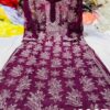 Georgette_jaal_work_chikankari_kurti