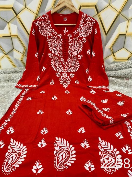 Rayon_Cotton_chikankari_kurti_with_plazo_set