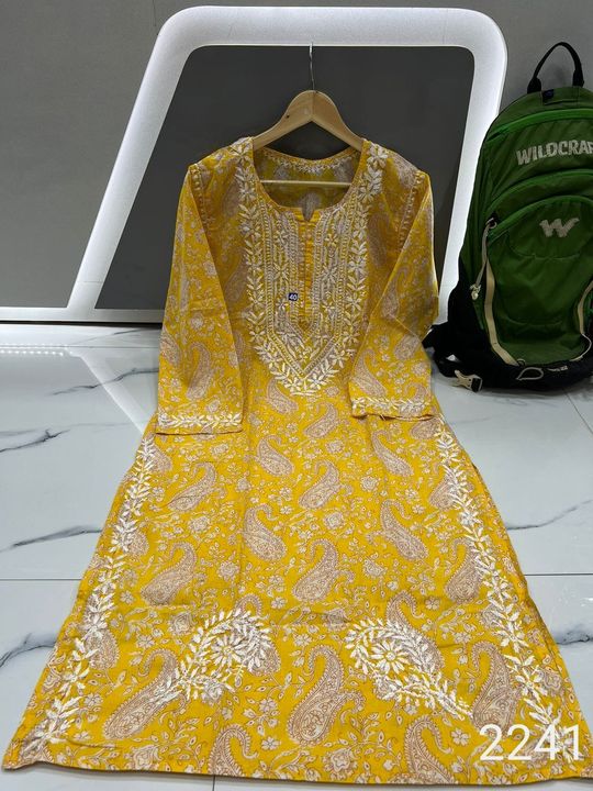 Cotton_print_chikankari_kurti