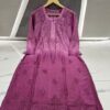 Chanderi_Cotton_dyed_chikankari_kurti