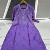 Chanderi_Cotton_dyed_chikankari_kurti