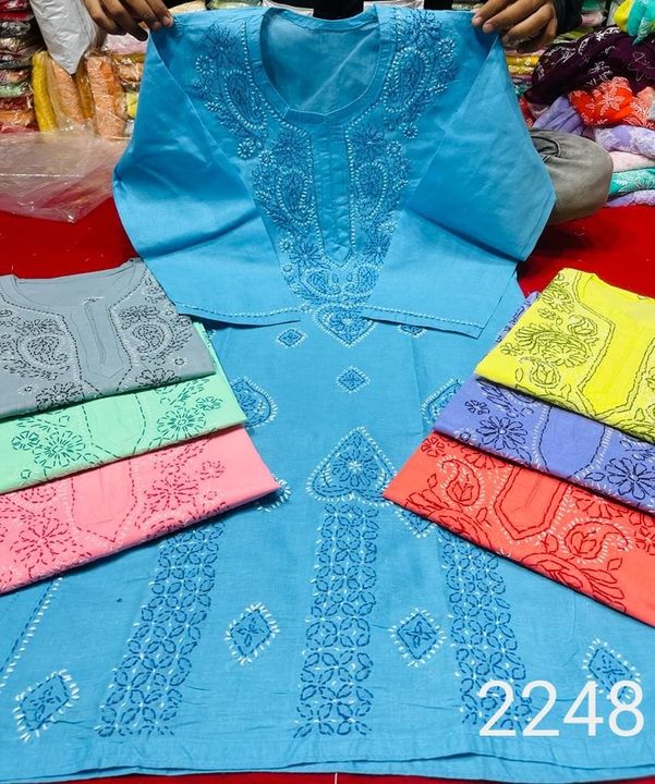 Rubia_cotton_chikankari_kurti