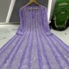 Georgette_fine_anarkali_with_mirror_work