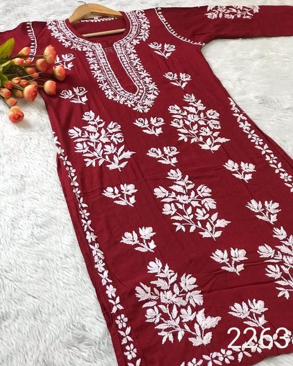 Exclusive_Modal_Heavy_chikankari_kurtis