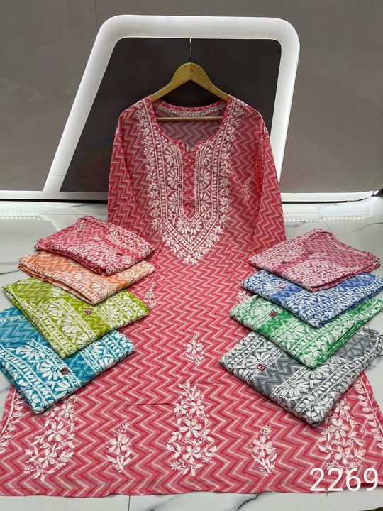 Bigger_size_mul_mul_cotton_printed_chikankari_kurti