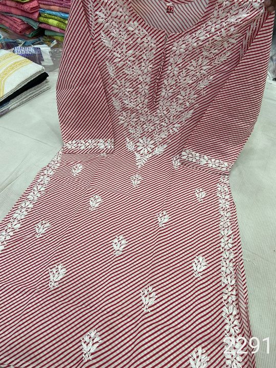 Lucknowi_chikankari_voil_Cotton_lucknowi_chikankari_kurti