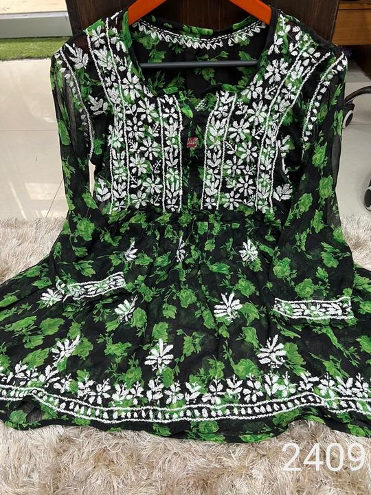 Georgette_printed_short_gown