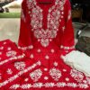 Cotton_silk_chikankari_kurti_plazo_set