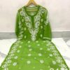 Georgette_side_chak_ghaspatti_embroidery_work_chikankari_kurti