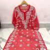 Georgette_side_chak_ghaspatti_embroidery_work_chikankari_kurti
