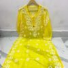 Georgette_side_chak_ghaspatti_embroidery_work_chikankari_kurti