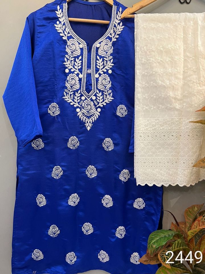 Chinon_crepe_non_transparent_fabric_chikankari_kurti