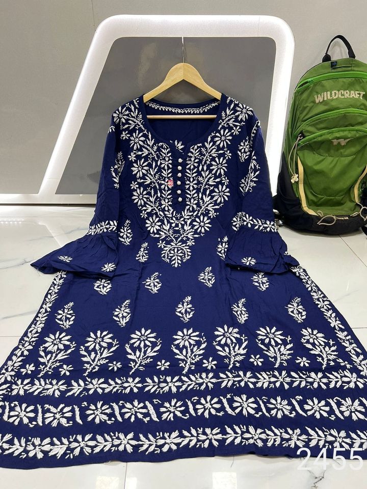 modal_bell_sleeves_special_size_chikankari_kurtis