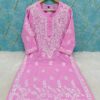 Lucknowi_chikankari_modal_gala_daman_work_kurti