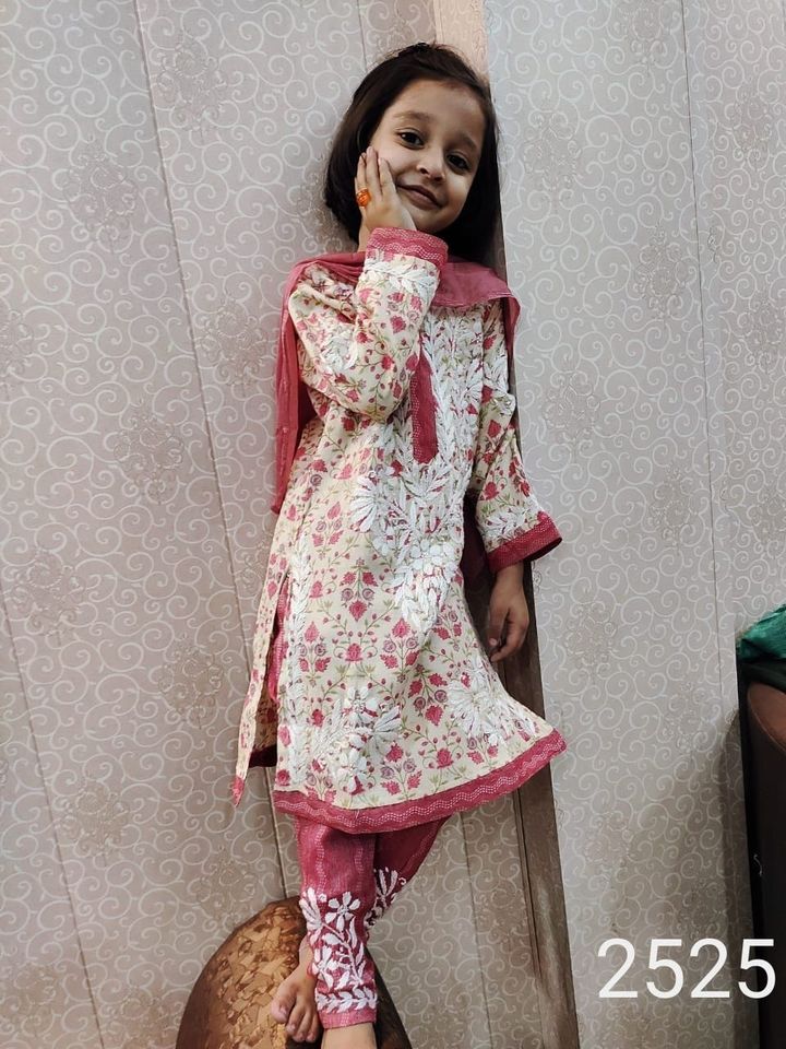 chikankari_kids_wear_set