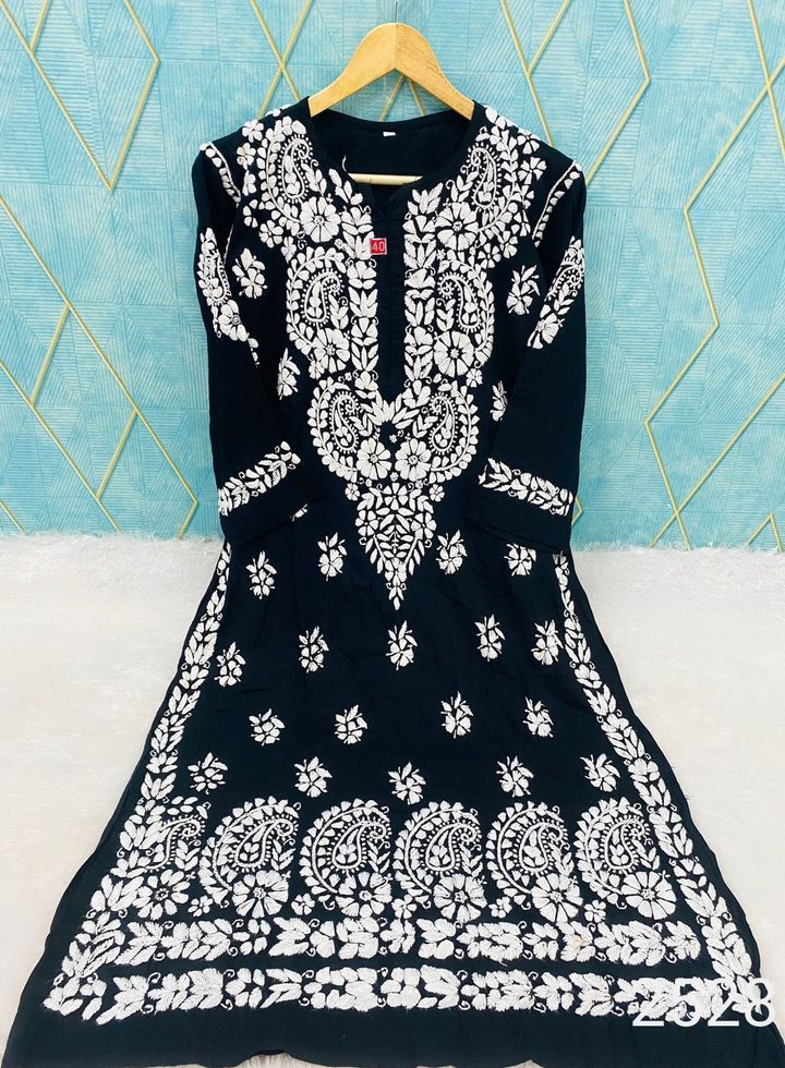 lucknowi_chikankari_heavy_modal_kurti