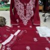 Pure_cotton_chikankari__kurti_with_pant_set