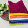 chikankari_Brasso_dyed_cotton_kurti_crochet_button