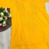 chikankari_Brasso_dyed_cotton_kurti_crochet_button