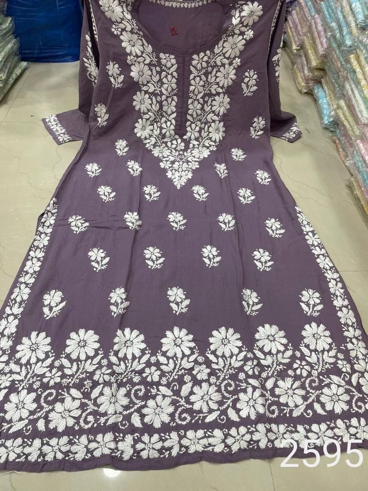 Exclusive_lucknowi_chikankari_modal_kurti