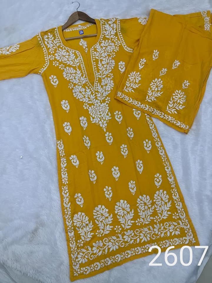 lucknowi_chikankari_heavy_modal_kurti_with_plazo_set