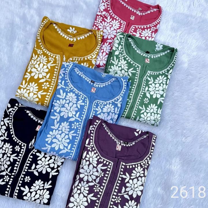 Lucknowi_chikankari_modal_kurti_with_plazo_set