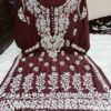 Exclusive_modal_fine_work_chikankari__kurti_with_rayon_plazo