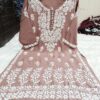 Exclusive_modal_fine_work_chikankari__kurti_with_rayon_plazo
