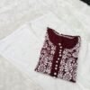 Exclusive_modal_fine_work_chikankari__kurti_with_rayon_plazo
