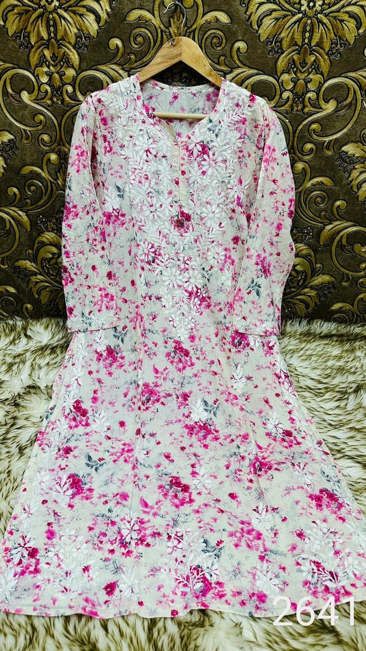 lucknowi_chikankari_mul_Mul_cotton_printed_kurti