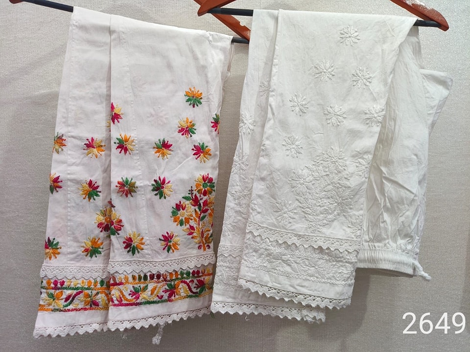 Lycra_Stretchable_hand_embroidery_work_chikankari_pant