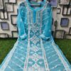 Georgette_panel_chikankari_kurti_with_gota_work
