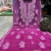 organza_dyeble_chikankari_kurti