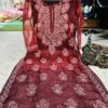 organza_dyeble_chikankari_kurti