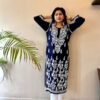 Premium_modal_heavy_ghaspatti_embroidery_work_kurti_chikankari