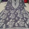 Premium_modal_heavy_ghaspatti_embroidery_work_kurti_chikankari