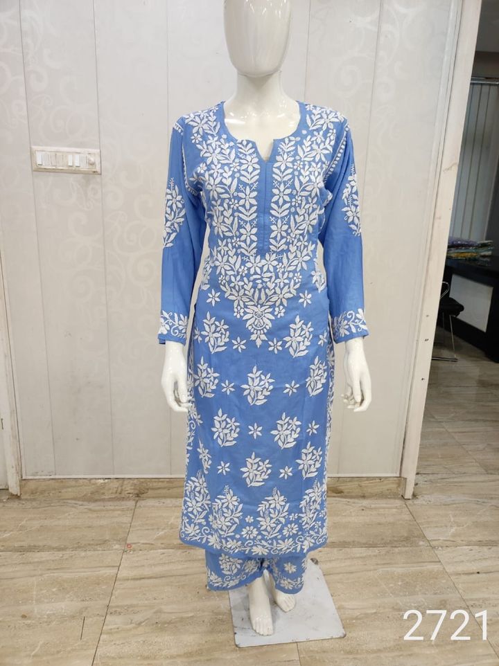 Premium_chikankari_modal__kurti