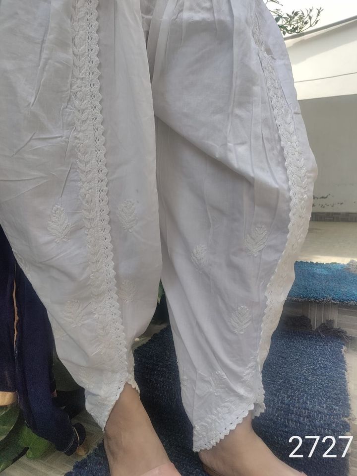 Dhoti_style_cotton_chikankari_salwar