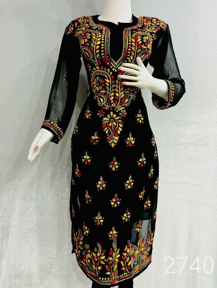 plussize_chikankari_kurti