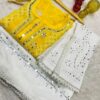 *lucknawi_georgette_chikankari_front_mahi_work_mirror_kurti_with_heavy_queraishia_side_lace_pant_with_mirror_work_and_mirror_chiffon_dupatta