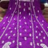 Yok_neck_silk_chikankari__frock_kurti