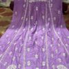 Yok_neck_silk_chikankari__frock_kurti