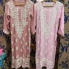 Lucknowi_chikankari_heavy_modal_kurti